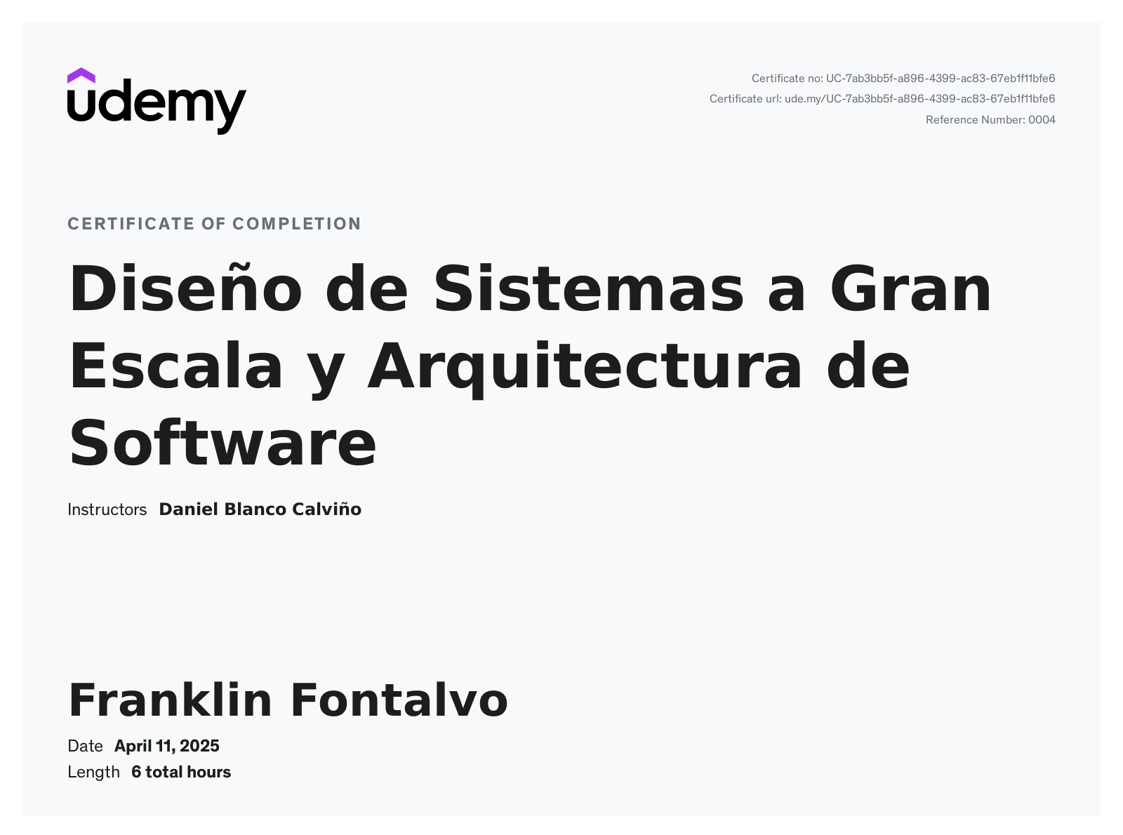 Practical JavaScript 2021 certificate